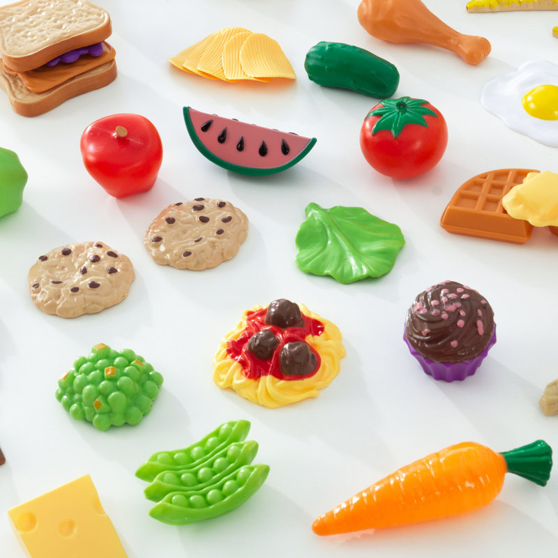 KidKraft 65 Piece Play Food Set & Reviews Wayfair